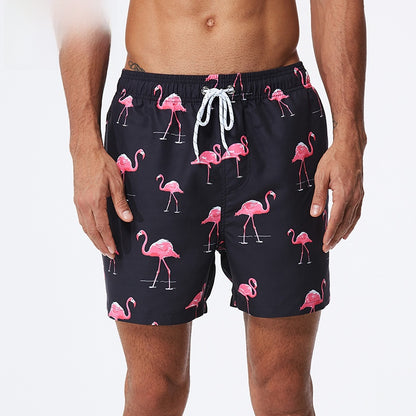 Men's Casual Printed Beach Shorts