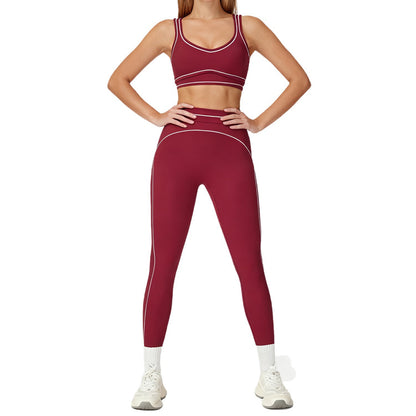 Hoodie and sweatpants workout apparel